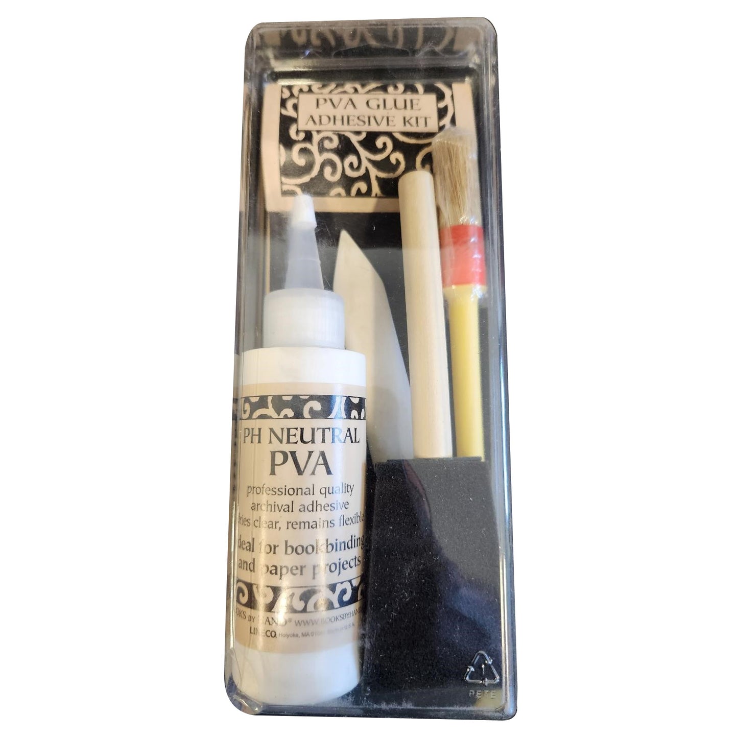 Lineco Books by Hand PVA Glue Adhesive Kit